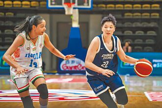 亞洲盃》齊射補禁區洞 女籃宰印度44分