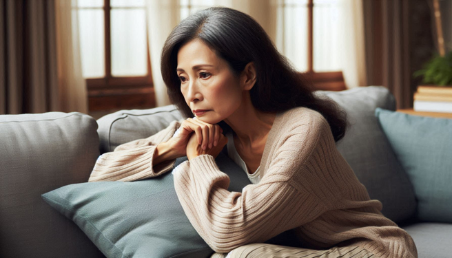 為了孩子隱忍40年，無良夫離家不歸！悲情女決定斷婚姻，訴請離婚獲准。（示意圖、與本案無關／AI生成）