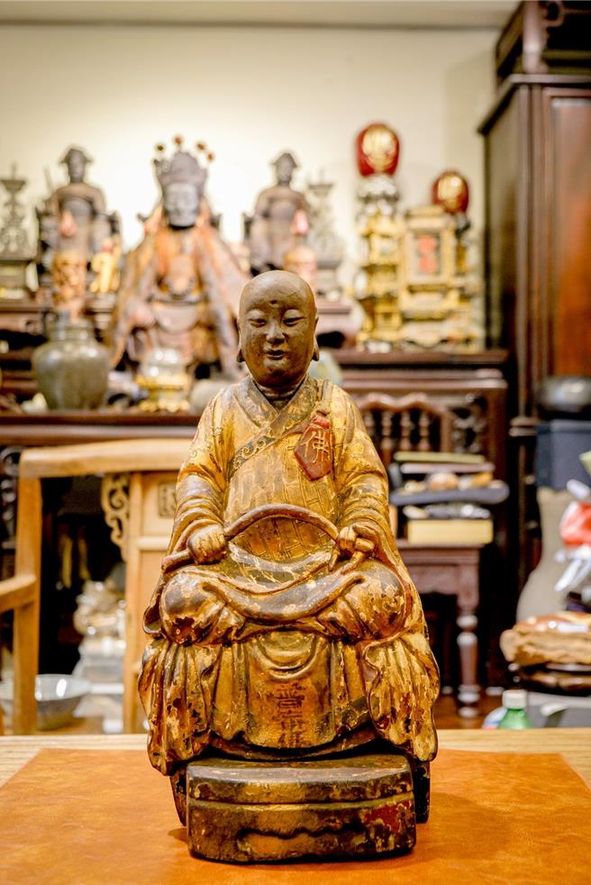 萬丹下蚶普庵壇董公祖是地方信迎中心，已有300多年歷史，雲遊26年之後自雲回到屏東。（普庵壇提供／羅琦文屏東傳真）