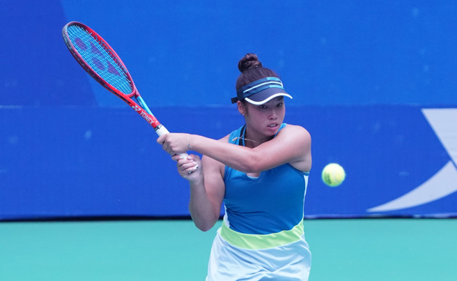 世大運中華隊掌旗官出爐，由擊劍好手陳弈通與上屆世大運網球女單銀牌得主楊亞依（見圖）共同擔綱。（圖／大專體總提供）