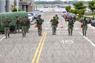 汉光41》澎防部野战抢修  、道路阻绝、后勤维修应变