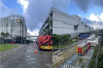 三元能源鋰電池廠大火今持續噴水降溫   陳其邁下令立專案小組徹查