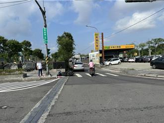 中和死亡車禍！汽車追撞機車後輾過  女騎士全身骨折當場慘死