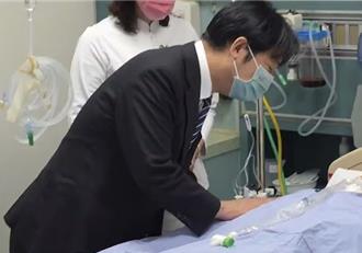 台電員工搶修觸電靠「葉克膜」搶命  賴清德赴醫院探視