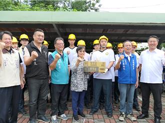 劉世芳南下雲林關心風災清理狀況  強調盡速復原持續防颱