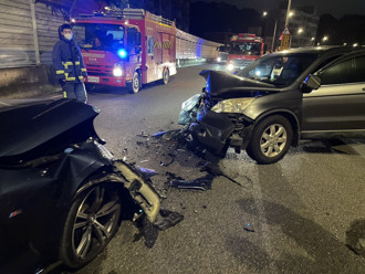 新北66歲阿北酒駕BMW逆向狂飆！對撞汽車釀3傷 恐怖畫面曝光