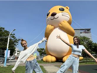 金門打造史上最大型觀光IP 14米超巨「阿特」萌樣現身