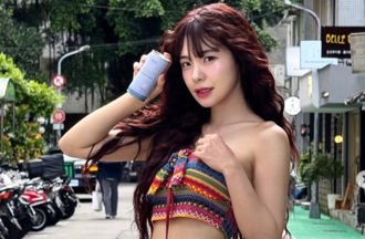 李多慧第一視角換衣片 辣蹲水溝蓋吸18萬人朝聖「真正的台灣感性」