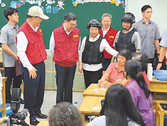 中部城鎮韌性演習 萬人賣力演練