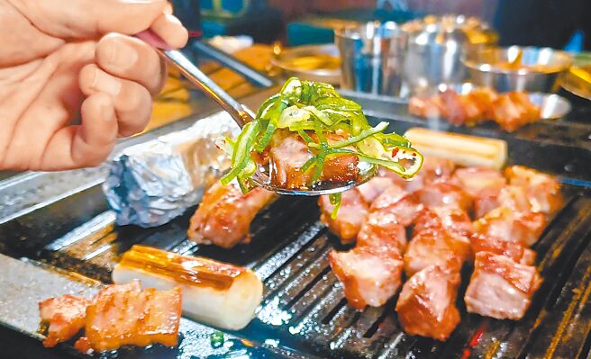 來自韓國的「金豬食堂」，被譽為韓國燒肉界的傳奇。（陳韻萍攝）