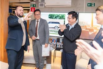 轉機巴西會晤友台議員  林佳龍：期待與巴西發展實質關係