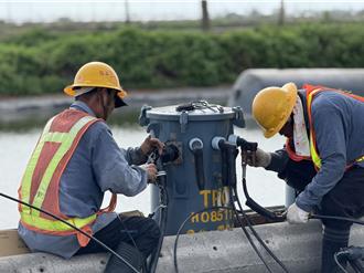 嘉義縣剩餘425戶未復電 台電全力搶修不停歇