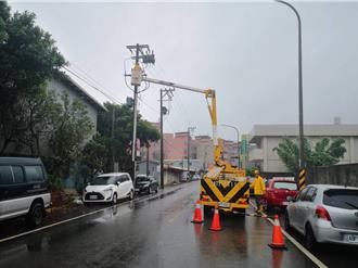 桃園蘆竹、新屋無預警停電 遇防空演習延宕搶修