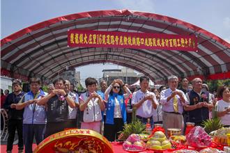 后龙镇大庄里道路改善工程动土 盼年底前完工通车