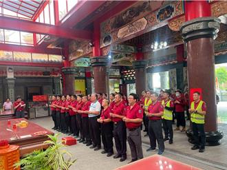八德區火德星君聖誕遶境 消防、義消齊心祈福