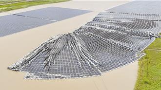 光電抗風13級仍遭颱風吹垮    經部將修法拉高抗風壓標準