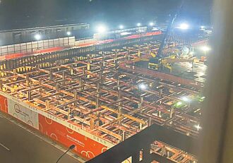 左營社宅施工到凌晨 環保局開罰