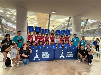 新明國中手球隊打進法國 1金1銀揚名國際