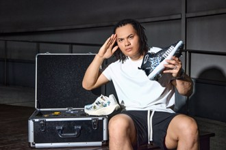 中職》NB打造張育成與陳晨威明星賽專屬鞋款 加入刺青與美式塗鴉元素