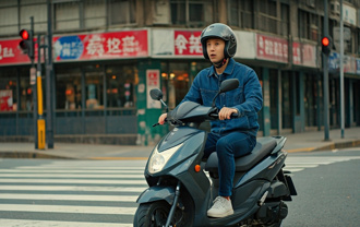 騎士轉彎遭擦撞骨折求償27萬 法官「這原因」判免賠！