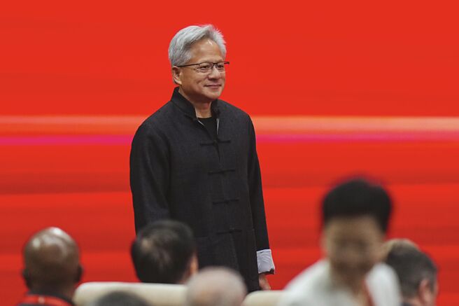 黃仁勳。圖／美聯社