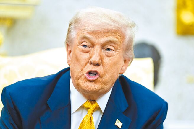 美国总统川普。（美联社）