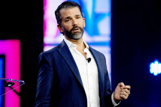 靠老爸撈錢踩雷！川普長子插股這公司 股價崩殺近50％