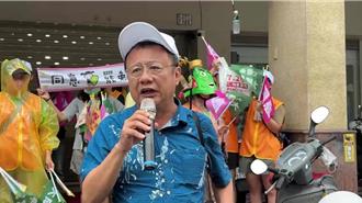 批黃建賓「傅隨組織」 賴坤成率罷團不畏風雨掃街催票
