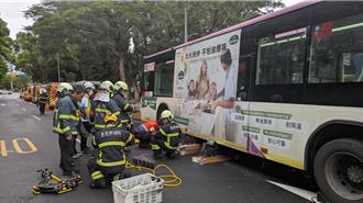 乳癌權威名醫遭撞死　欣欣客運認了：A柱擋視線且轉彎未停