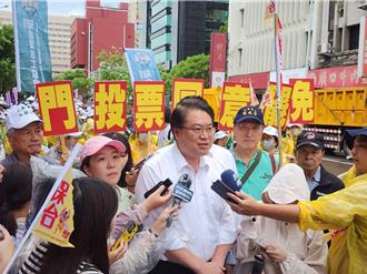 傅崐萁今日兩場反罷造勢人數銳減？ 林右昌：比以前「少了1個0」