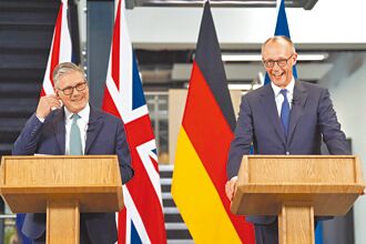 二戰後歷史性協議 英德簽軍事同盟條約