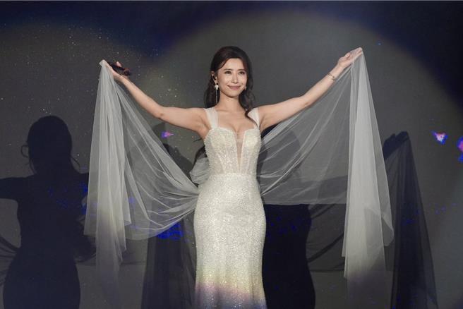 陳怡婷19日晚舉辦首場個人演唱會。（池宗玲攝）