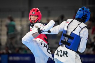 世大運》黃映瑄跆拳道決賽不敵韓國女將 連兩屆摘銀
