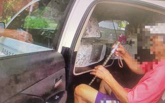 阿伯豔陽下買麵返家路倒 東港暖警救援助返家