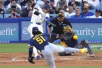 MLB》大谷下半季首轟並列全壘打王 道奇再輸釀酒人
