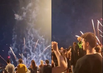 德國博覽會煙火秀亂射！ 群眾驚聲尖叫近20人遭炸傷