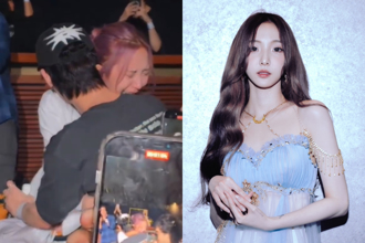 女星演唱会突衝观眾席！拉开观眾「拥抱男友痛哭」遭炎上