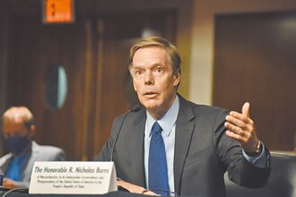 美續助台抗陸 伯恩斯有信心