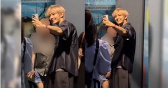 直擊》炎亞綸朝聖GD感動淚崩　被粉絲認出變「小型見面會」