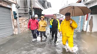 台東豪雨成災！饒慶鈴勘災曝對策：補助防水閘門、爭取中央經費
