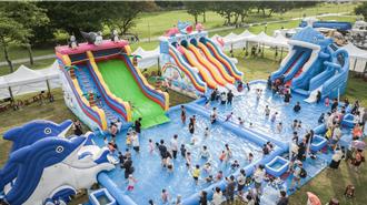 首屆風城水樂園圓滿落幕 2天逾1萬人次戲水歡樂