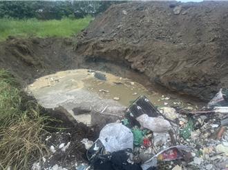 苗栗造桥自然运动公园深夜倾倒废弃物  遭警拦查拒停险衝撞