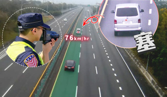 國道龜速挨罰5千！　女駕駛辯測速有「角度誤差」抗罰　