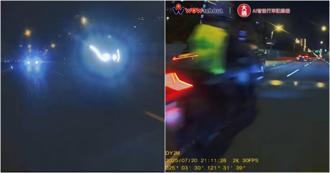 重机男同车道超车 遭警告反呛「去检举啊！」 车友全怒了