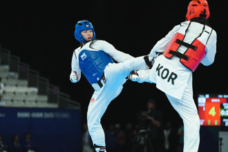 德國世大運》好難贏韓國 跆拳道金怡君「銀」恨