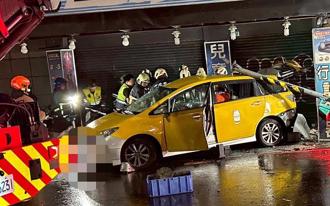 新莊計程車違規左轉遭灑水車攔腰撞  「男乘客當場斷氣」1死3傷