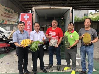 高市農業局攜手慈善團體 果菜市場NG蔬果變公益物資