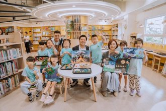 30年蘆洲永平分館華麗轉身 化身療癒系閱讀新地標