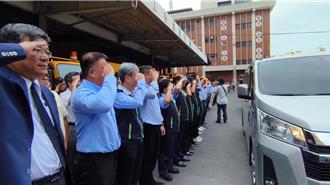 鼻酸！李元瀚遺體回嘉義  台電董事長率3百員工悲喊「任務結束一路好走」