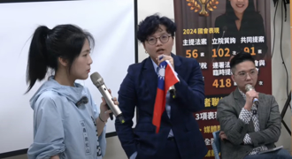 又凸槌！吳靜怡現身罷藍委活動 竟誤喊罷免「這綠委」